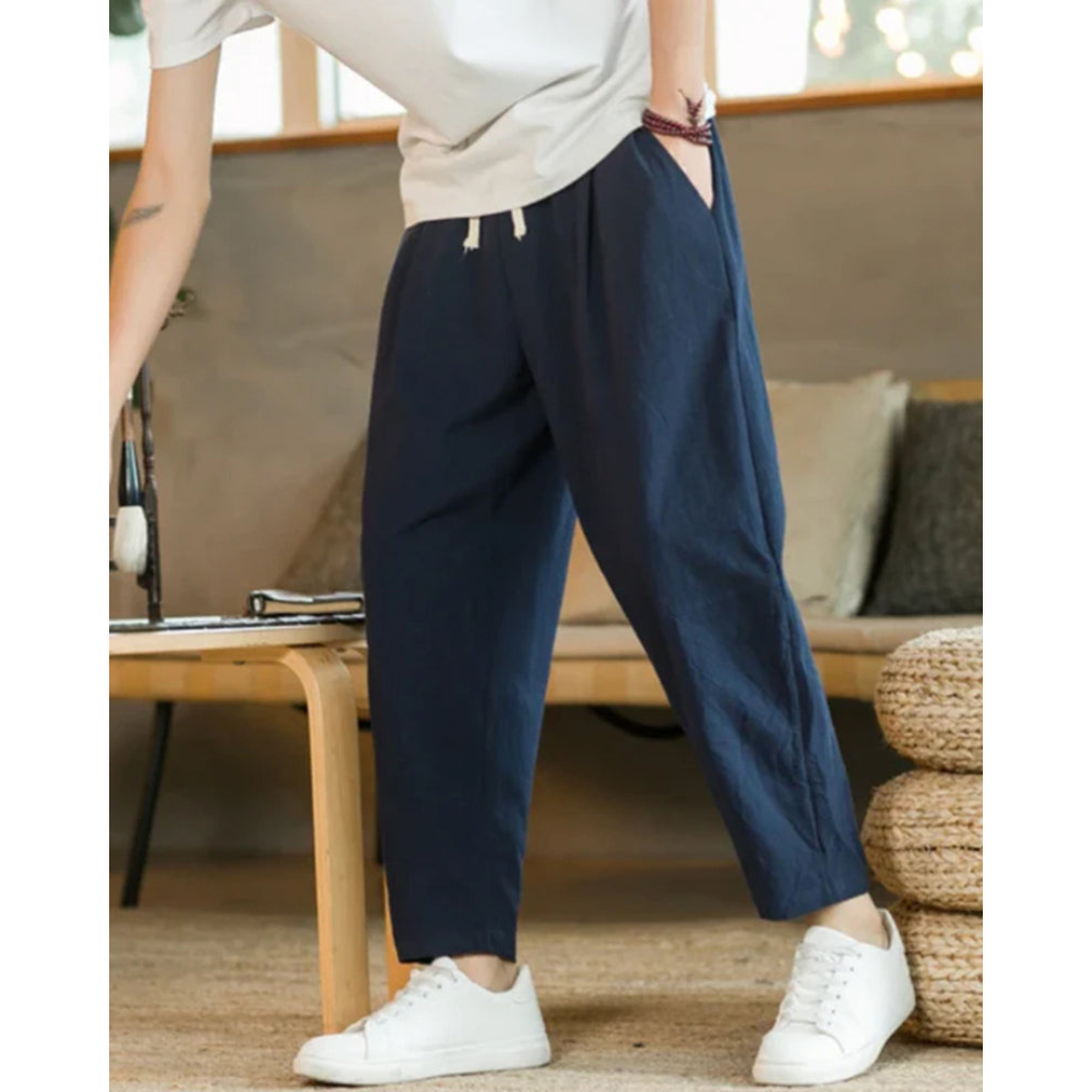 Maison Greyford | Men's Wide Leg Trousers