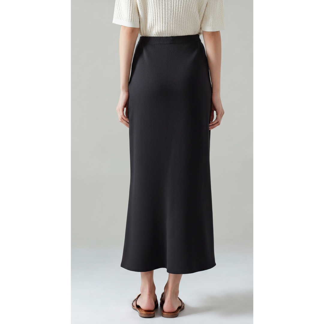 Maison Greyford | Women's Satin Maxi Skirt