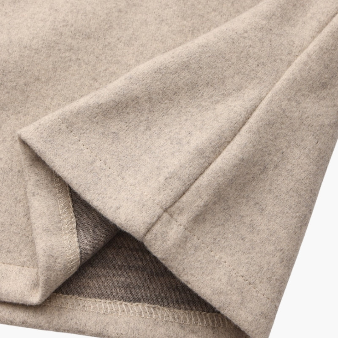 Maison Greyford | Women's Zip-Up Knit Hoodie | Old Money Essential