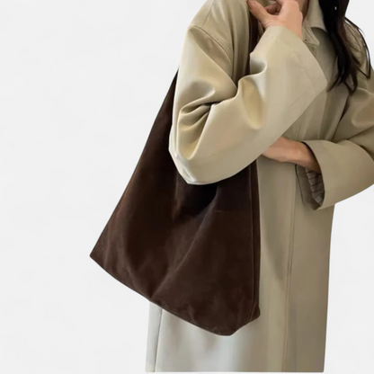Maison Greyford | Women's Suede Hobo Bag | Minimalist Chic