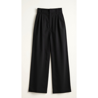 Maison Greyford | Women's High-Waist Wide-Leg Trousers