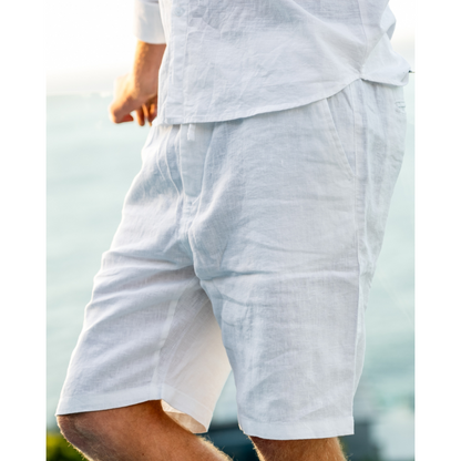 Maison Greyford | Men's Casual Linen Shorts | Lightweight Comfort
