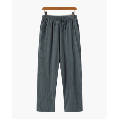 Maison Greyford | Men’s Casual Linen Trousers | Lightweight Comfort