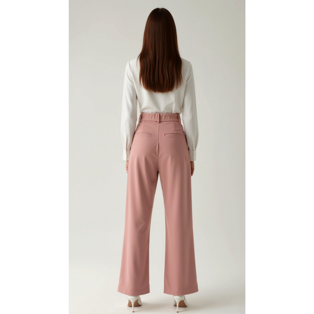 Maison Greyford | Women's High-Waist Wide-Leg Trousers