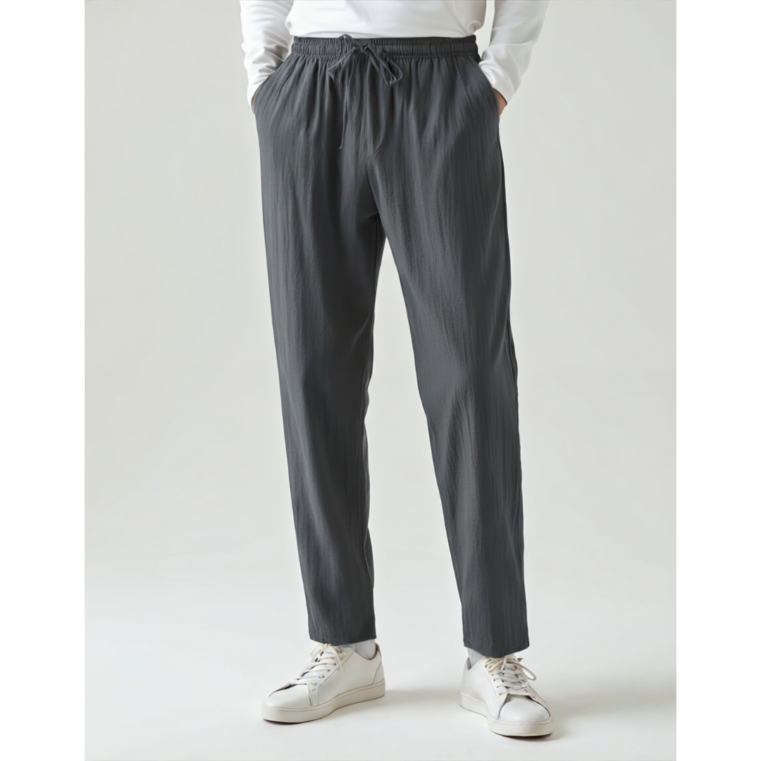 Maison Greyford | Men’s Casual Linen Trousers | Lightweight Comfort
