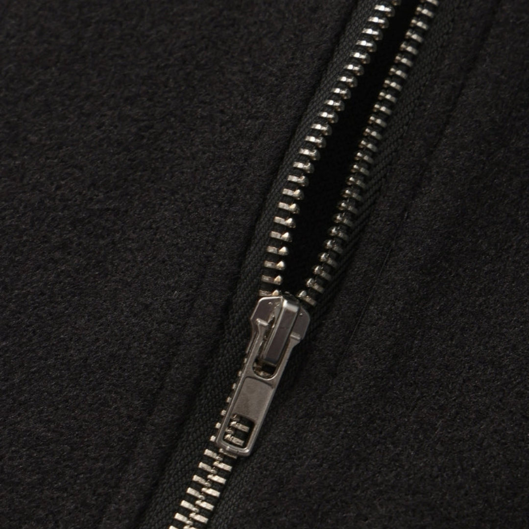 Maison Greyford | Women's Zip-Up Knit Hoodie | Old Money Essential