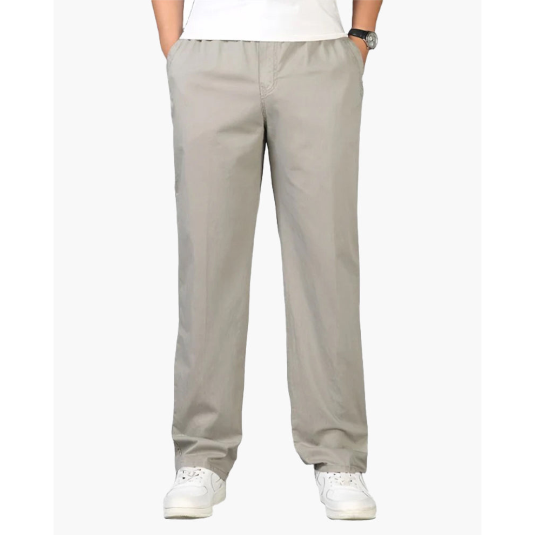 Maison Greyford | Men's Straight Fit Trousers | Cotton