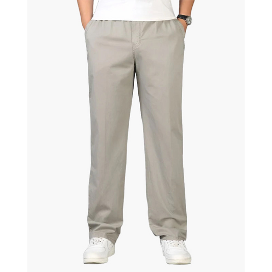 Maison Greyford | Men's Straight Fit Trousers | Cotton