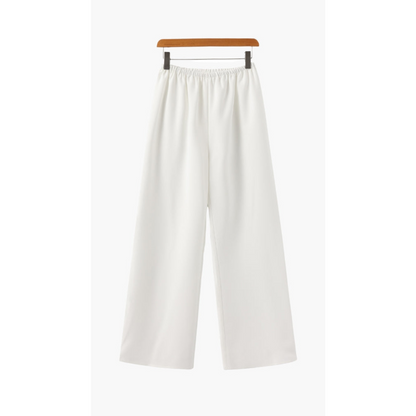 Maison Greyford | Women's Wide-Leg Elastic Waist Trousers