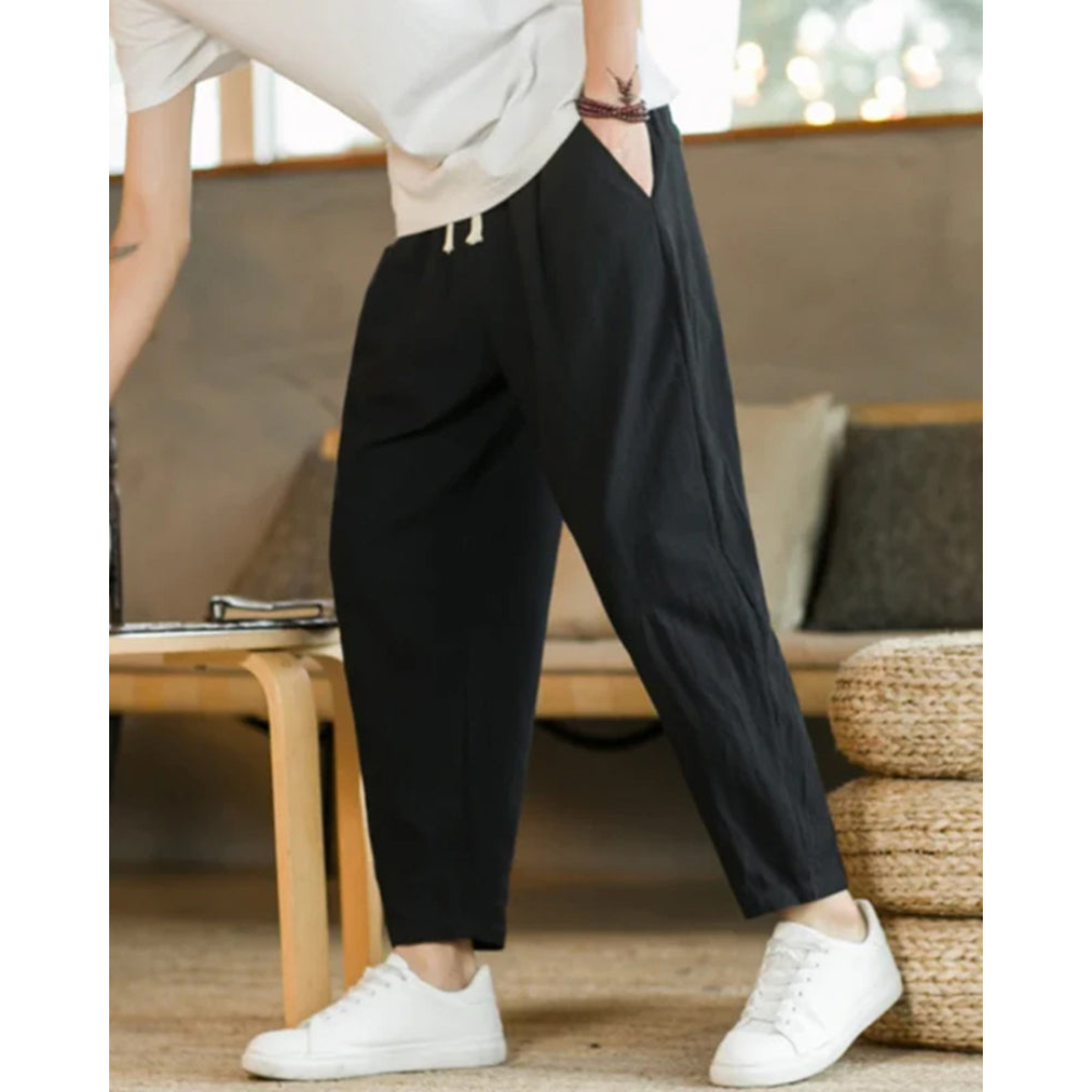 Maison Greyford | Men's Wide Leg Trousers