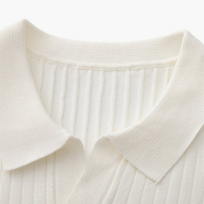 Maison Greyford | Men's Short Sleeve Polo | Ribbed