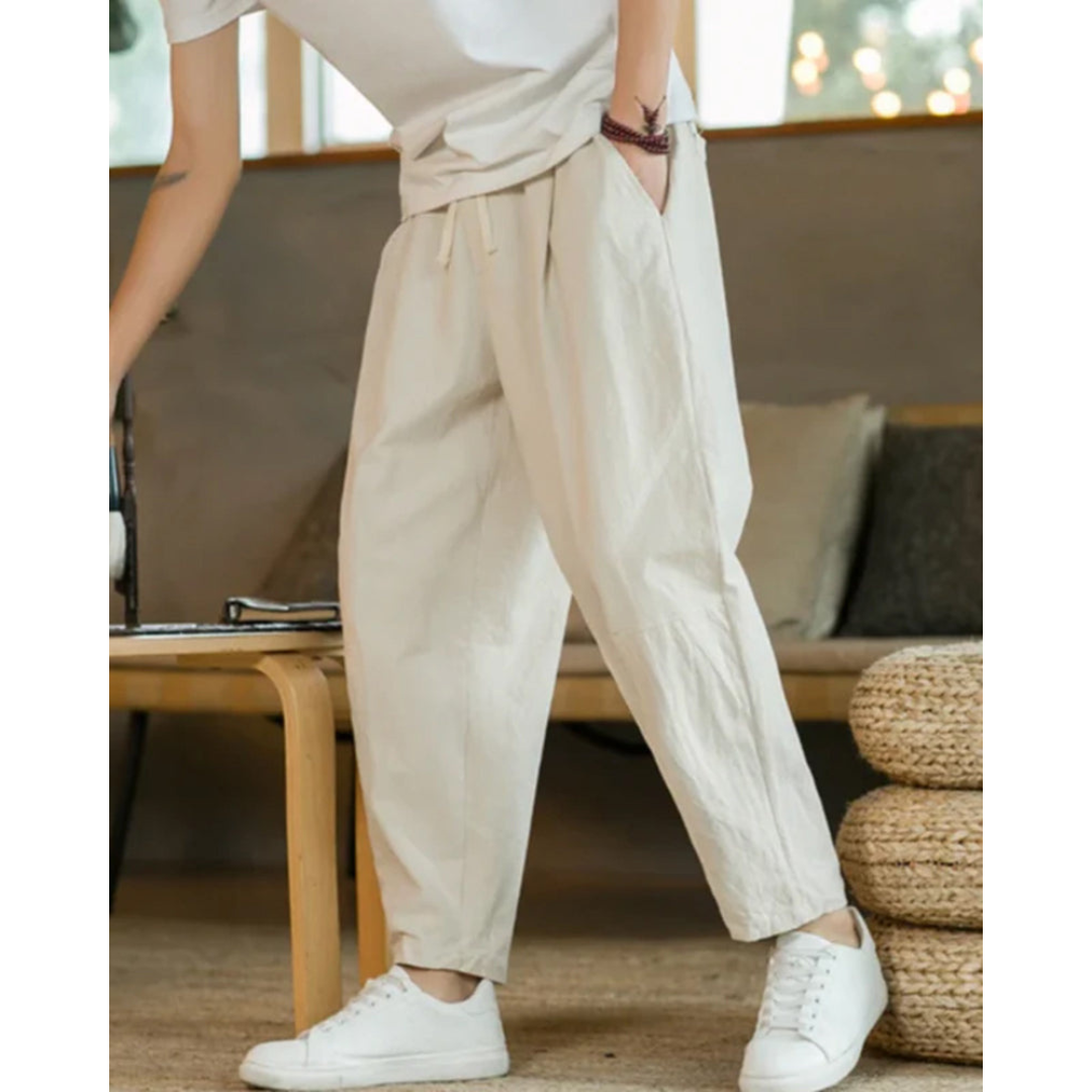 Maison Greyford | Men's Wide Leg Trousers