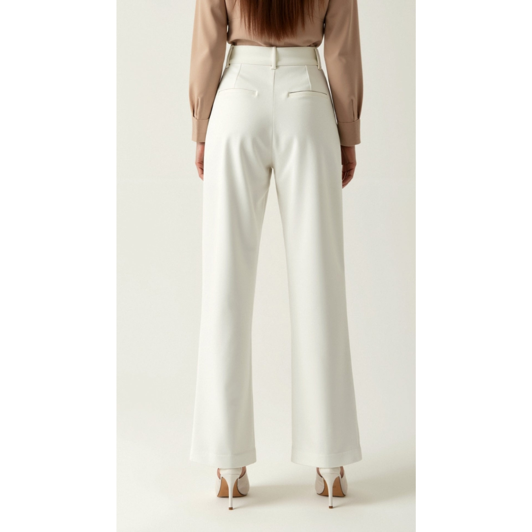 Maison Greyford | Women's High-Waist Wide-Leg Trousers