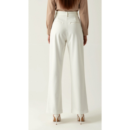 Maison Greyford | Women's High-Waist Wide-Leg Trousers