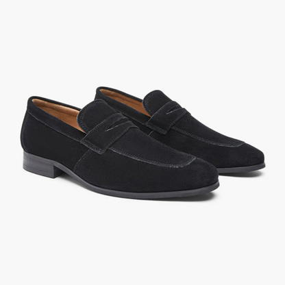 Maison Greyford | Men's Penny Loafers | Suede