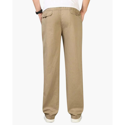 Maison Greyford | Men's Straight Fit Trousers | Cotton