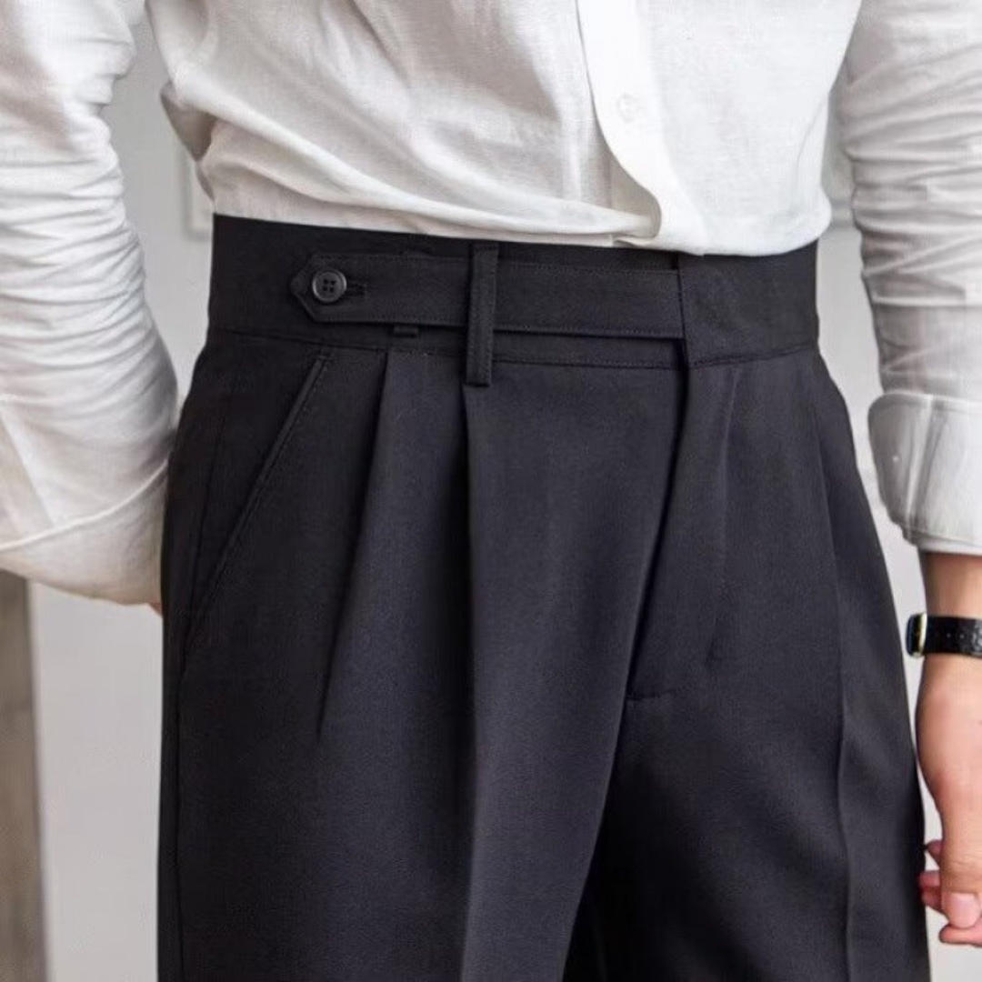 Maison Greyford | Men's High Waist Trousers