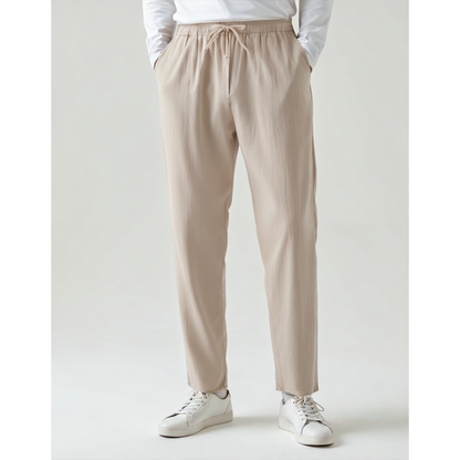 Maison Greyford | Men’s Casual Linen Trousers | Lightweight Comfort