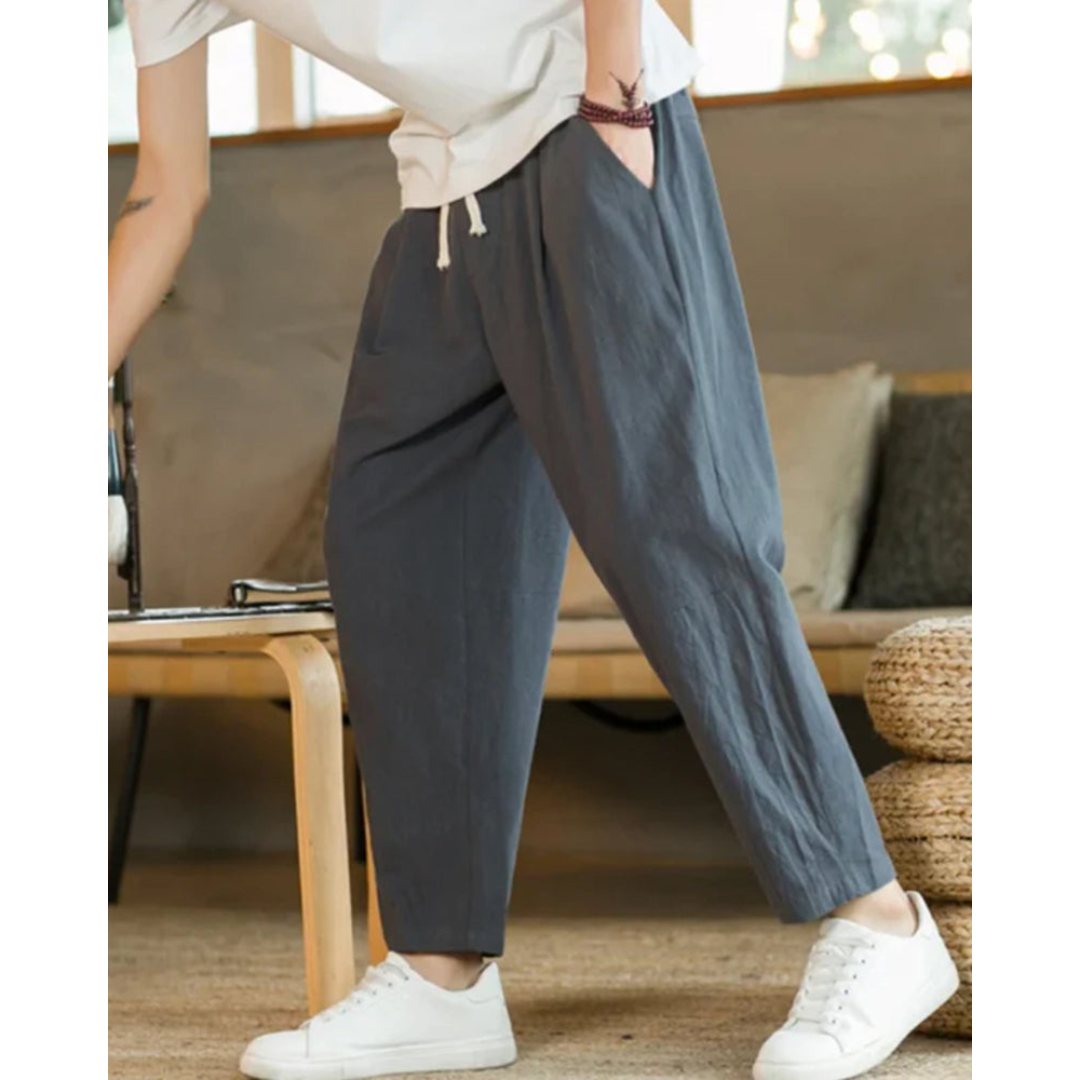 Maison Greyford | Men's Wide Leg Trousers