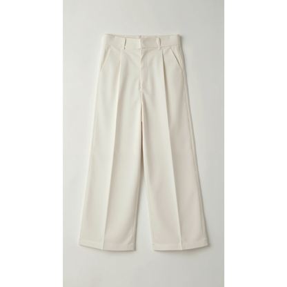 Maison Greyford | Women's High-Waist Wide-Leg Trousers
