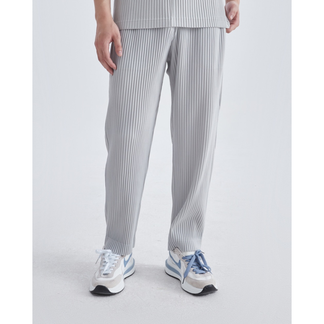 Maison Greyford | Men's Straight Fit Trousers | Ribbed