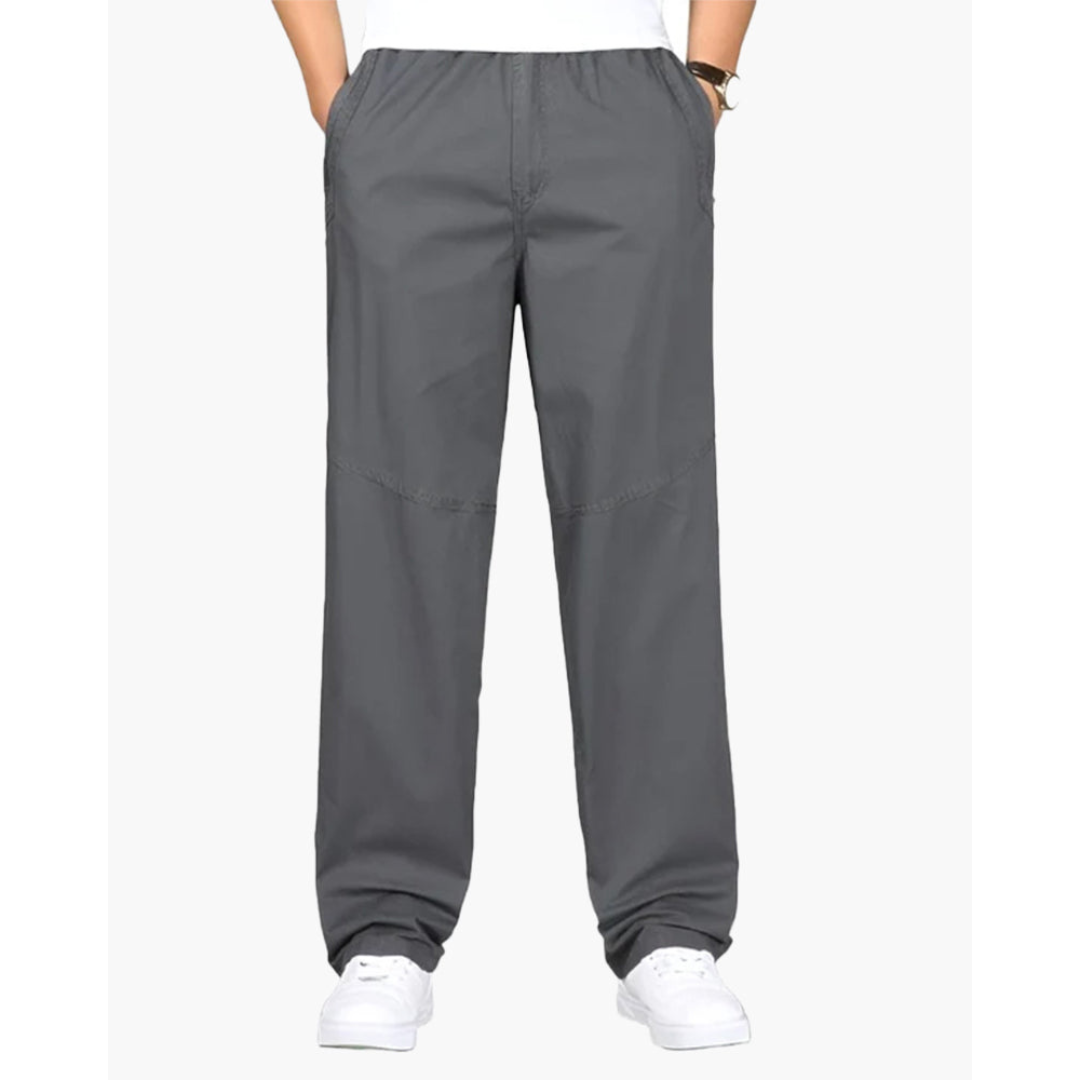 Maison Greyford | Men's Straight Fit Trousers | Cotton
