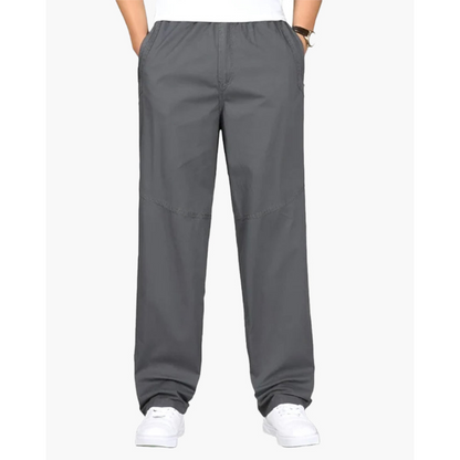 Maison Greyford | Men's Straight Fit Trousers | Cotton
