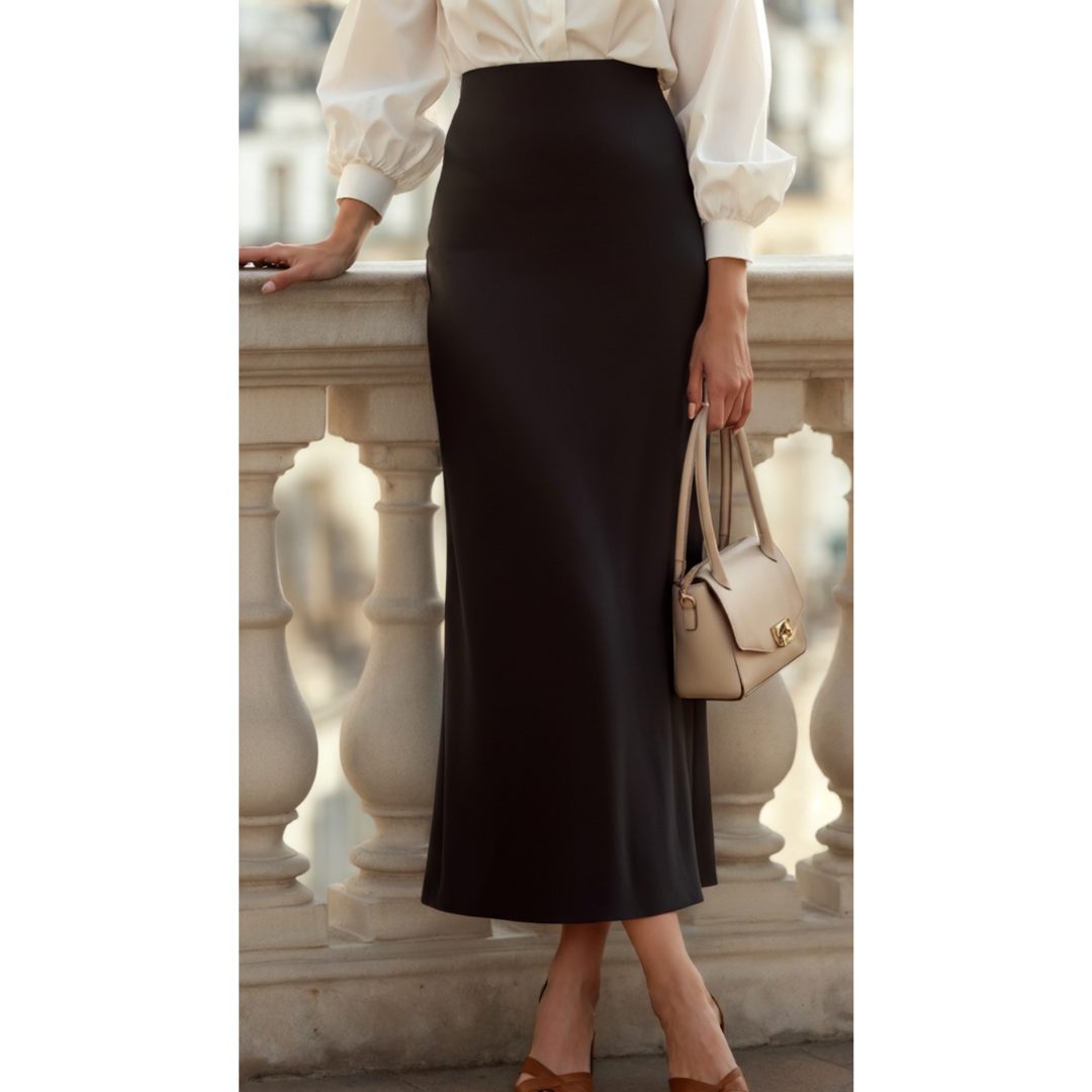 Maison Greyford | Women's Satin Maxi Skirt