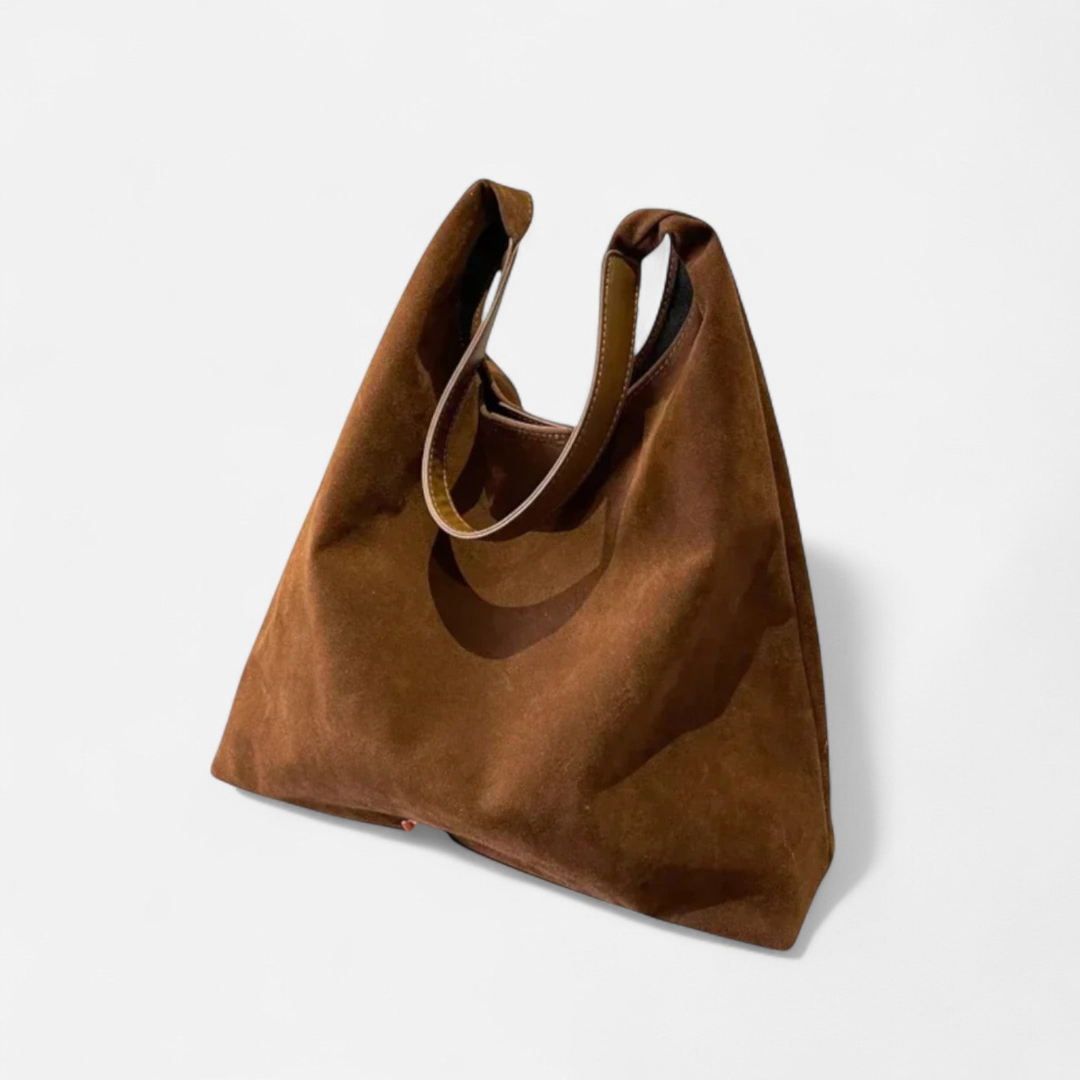 Maison Greyford | Women's Suede Hobo Bag | Minimalist Chic