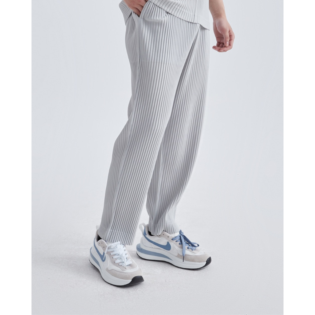 Maison Greyford | Men's Straight Fit Trousers | Ribbed