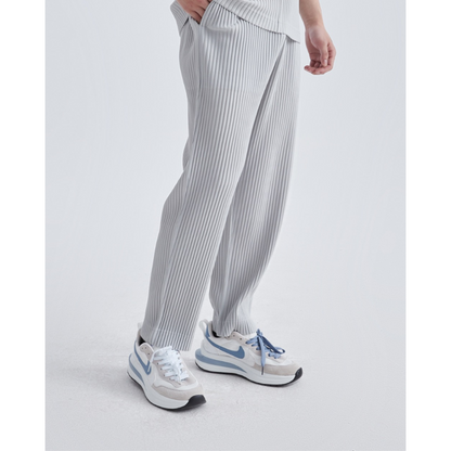 Maison Greyford | Men's Straight Fit Trousers | Ribbed