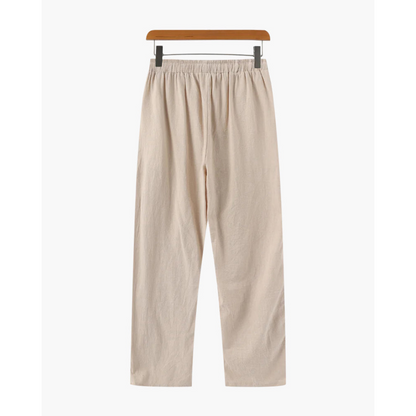 Maison Greyford | Men’s Casual Linen Trousers | Lightweight Comfort