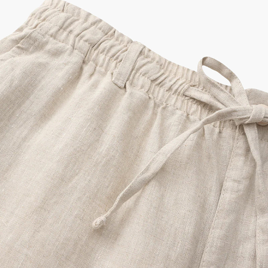 Maison Greyford | Men's Casual Linen Shorts | Lightweight Comfort