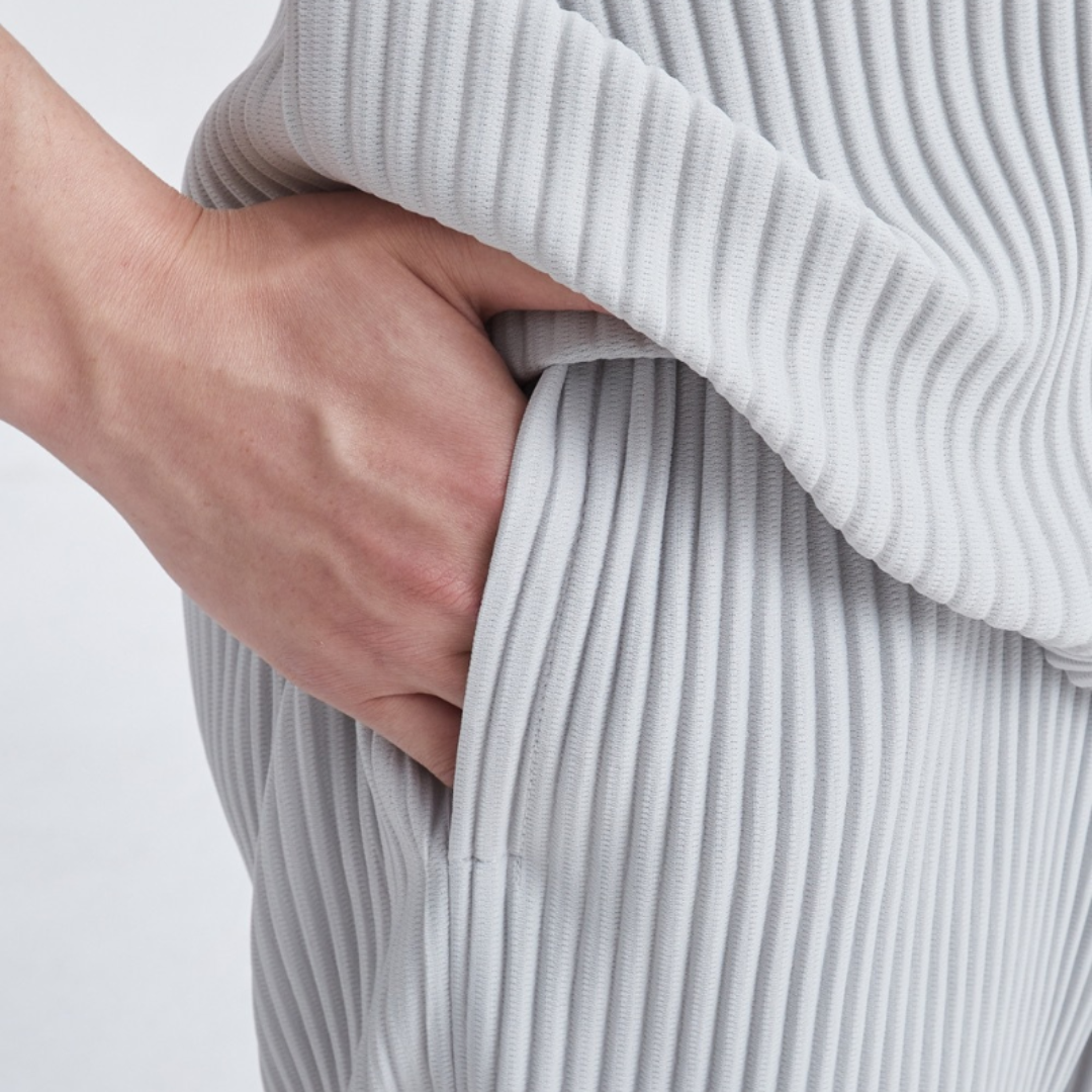 Maison Greyford | Men's Straight Fit Trousers | Ribbed