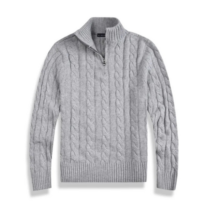 Maison Greyford | Men's Zip Up Sweater | Knitted