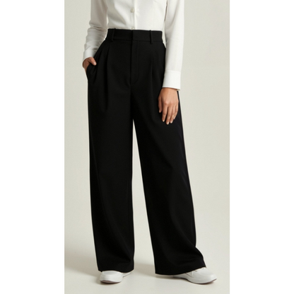 Maison Greyford | Women's High-Waist Wide-Leg Trousers