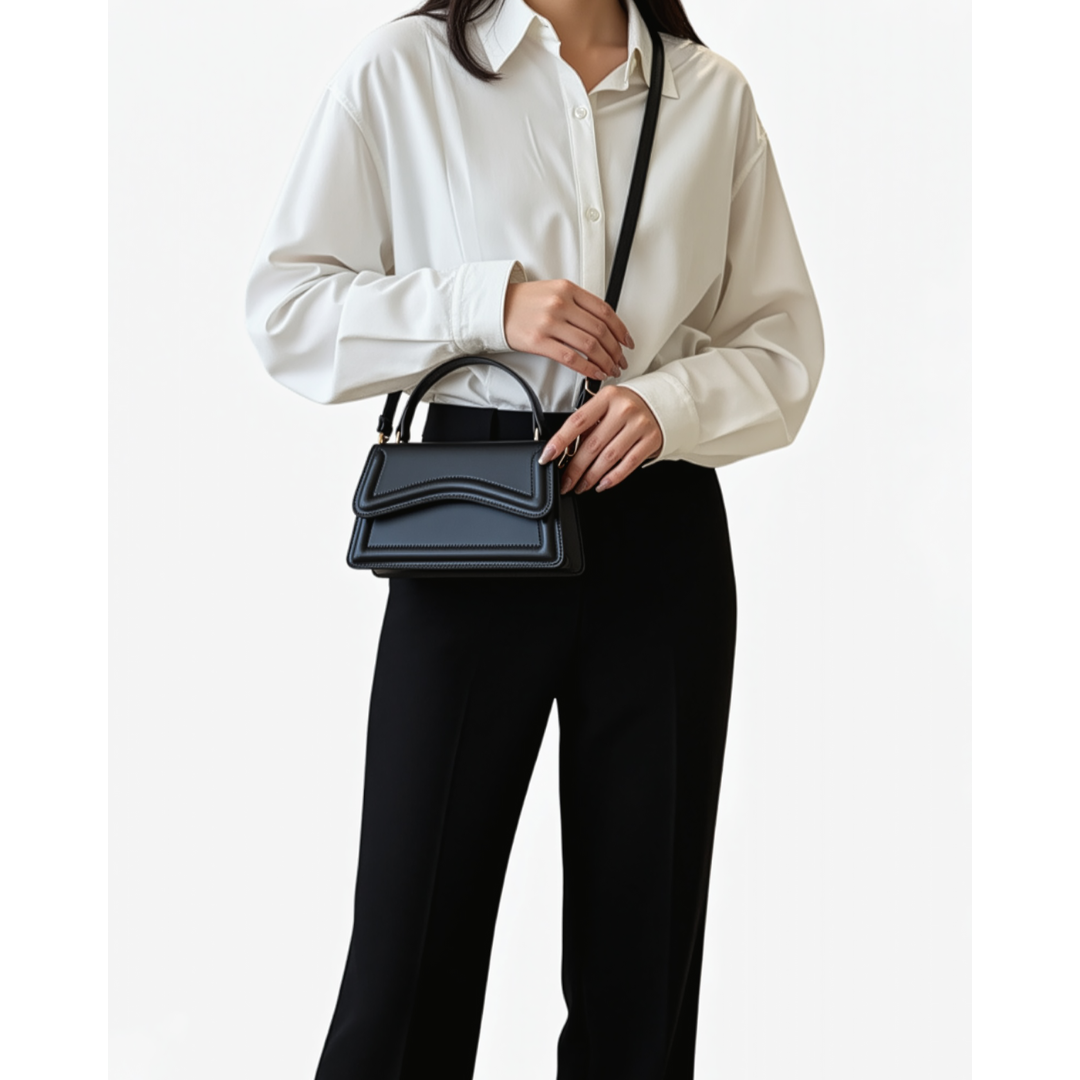 Maison Greyford | Women's Structured Top-Handle Bag | Elegant Mini