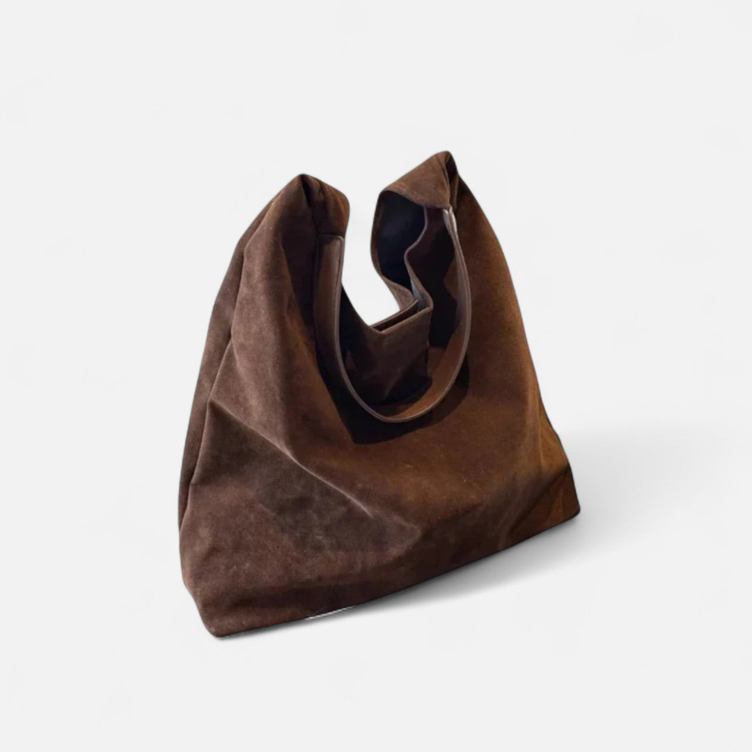 Maison Greyford | Women's Suede Hobo Bag | Minimalist Chic