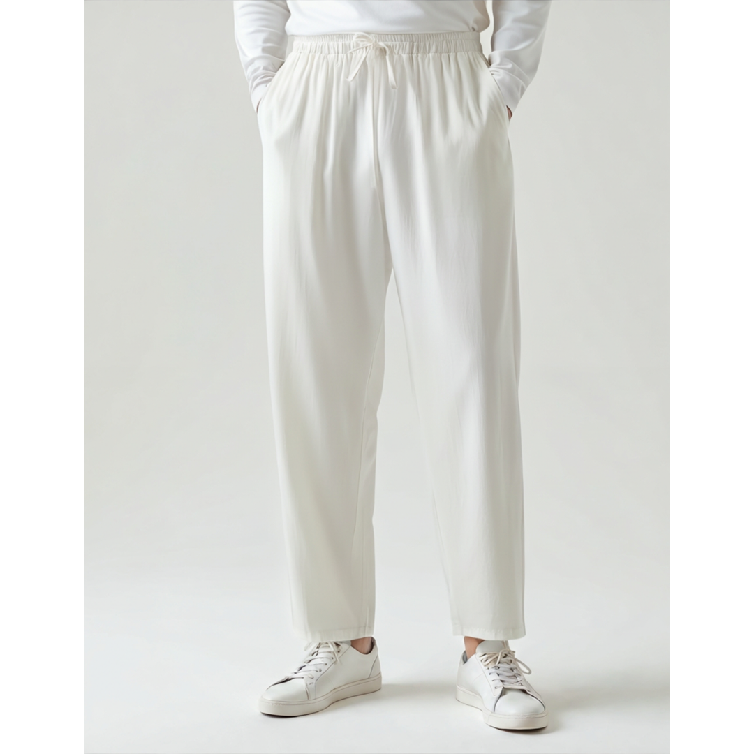 Maison Greyford | Men’s Casual Linen Trousers | Lightweight Comfort