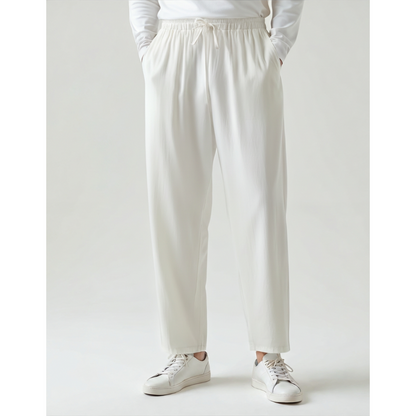 Maison Greyford | Men’s Casual Linen Trousers | Lightweight Comfort