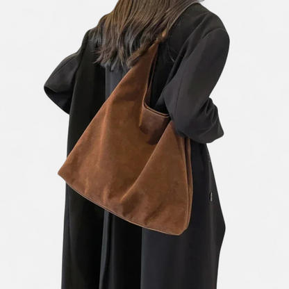 Maison Greyford | Women's Suede Hobo Bag | Minimalist Chic