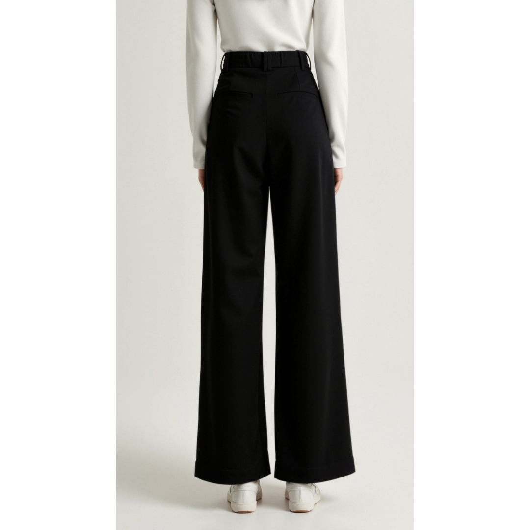 Maison Greyford | Women's High-Waist Wide-Leg Trousers